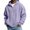 2-Purple, variant on Telankuip Waffle Knit Hoodies for Men Full Zip Long Sleeve Hooded Sweatshirt Jackets Oversized Solid Color Raglan Sleeved Loose Lightweight Cozy Soft Casual Athletic Outerwear 2-White XXXXXL