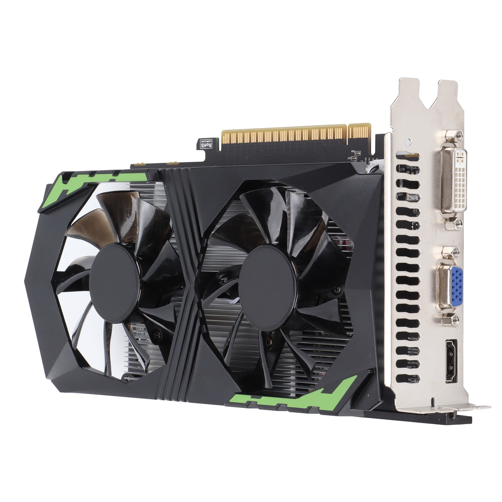 Faginey Computer Accessories 4gb Desktop Graphics Card Graphics Card 128bit 4gb Ddr5 1250mhz Automatic Recognition Durable Computer Accessories For Dual Fan Desktop Computer Walmart Com