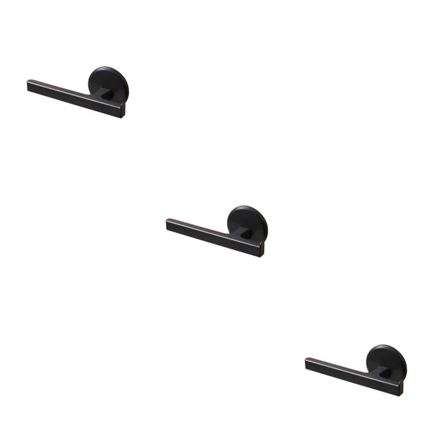 Moyic Toallero Montado en la pared Baño Colgando Toallas de mano Percha de trapo de baño Percha para el hogar Accesorios de soporte Negro Type1 NO1 Moyic CBP485671