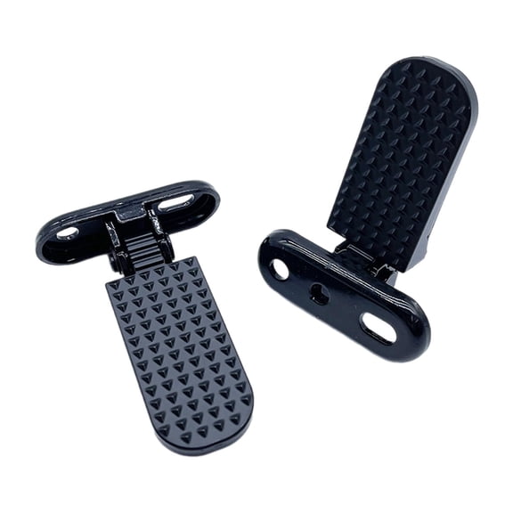 GARENDE 2Pcs Bike Rear Pedals Foldable Foot Pegs for Motorcycle Electric BMX