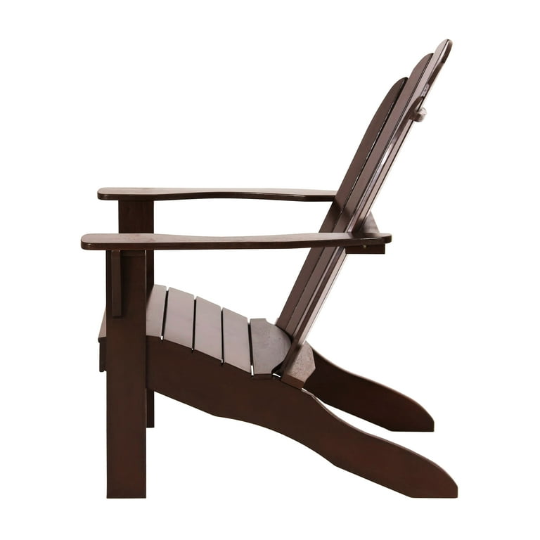 Mainstays outdoor wood adirondack chair sales