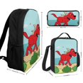 thumbnail image 2 of Clifford the Big Red Dog Backpack Study Smart System Organized Bookbag with Brain Food Lunch Kit, 2 of 5