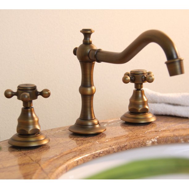 Legion Furniture ZT1008A Antique Bronze Widespread Faucet Walmart