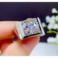 thumbnail image 4 of 4.00 CT Certified Round Cut Engagement Ring | Anniversary Gift For Her | Moissanite Diamond | Solitaire Wedding Ring | Womens Gift, 4 of 8