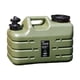 thumbnail image 2 of Contenedor de agua portátil con grifo, de almacenamiento de agua, jarra de agua, cubo de PE de grado alimenticio para mochila al aire libre, 11L Macarena Cubo para exterior, 2 of 8