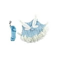 thumbnail image 1 of kurtrusly Rabbit Vest Harness Leash Set Clothes Soft Pet Costume Small Animal Ferret Blue S, 1 of 8