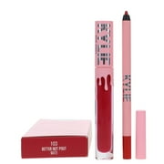 Kylie Cosmetics Matte Lip Kit - 103 Better Not Pout , 2 Pc 0.10 oz Matte Liquid Lipstick, 0.03 oz Lip Liner