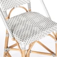 thumbnail image 2 of Butler Specialty Solstice White &  Grey Rattan Counter Stool, 2 of 8