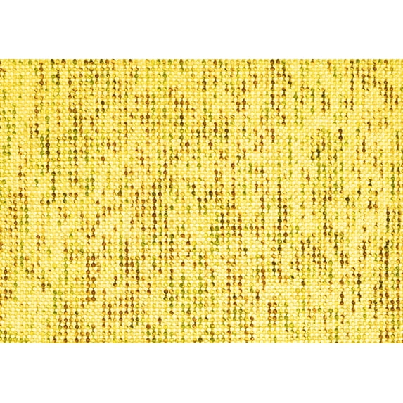 Ahgly Company Machine Washable Indoor Rectangle Solid Yellow Modern Area Rugs, 2' x 4'