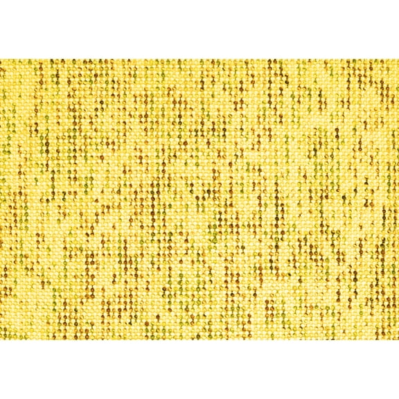 Ahgly Company Machine Washable Indoor Rectangle Solid Yellow Modern Area Rugs, 5' x 7'