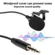 thumbnail image 4 of Micrófono pequeño micrófono con clip de cuello ABS resistente y duradero para teléfono móvil PC, 4 of 8