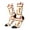 2 Black-2, variant on Dachshund Dog Print Adult Socks for Men & Women,Calf Socks, Ankle Socks,Boots Socks,Breathable Casual Sock,Unisex Crew Socks
