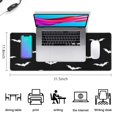 thumbnail image 5 of Happy Halloween Mouse Pad,Rectangle Big NonSlip Rubber Base Mousepad for Laptop Office Mouse Mat for Gaming Gifts (31.5x11.8in), 5 of 7