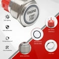 thumbnail image 3 of Interruptor de encendido APIELE, 19 mm, 12 V, impermeable, para coche, 3 of 7