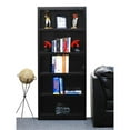 thumbnail image 6 of Home Square 2-Piece Set with 72" Tall Bookcase & 36" Tall Double Wide Bookcase, 6 of 9