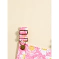 thumbnail image 5 of Nygoyerh Toddler Little Girls Summer Romper Overalls Floral Print Front Pockets Adjustable Straps Jumpsuit Kids Cute Sleeveless Shortall Playsuit 12M 18M 24M 3T 4T 5T, 5 of 7