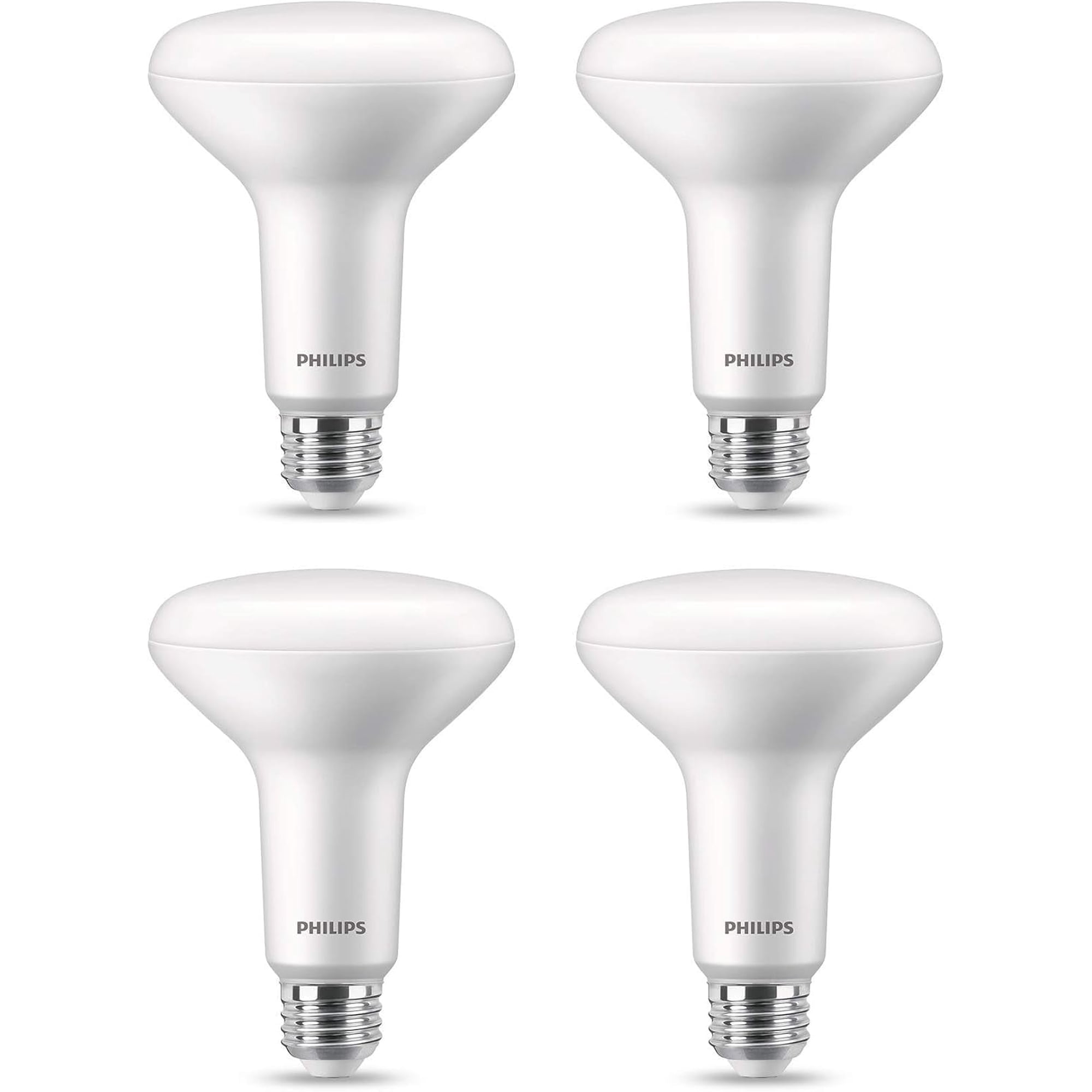 Philips LED Indoor Flood Light Bulb BR30 Dimmable, 1400 Lumens, 100W Equivalent, Daylight, 4-Pack