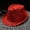 Watermelon Red, variant on HAIJIE Beach Sun Straw Hat Men And Women Jazz Hat Soild British Sun Hat Travel Sun Hat Large Head Hats Sunhats for Women Beach Hat Visor Women Tr Hat Cute Womens Visor G Hats Water Proof Hat Boating