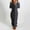 Black, variant on Color Block Furry Warm Onesie for Women 2024 Cute Cat Ear Hooded Jumpsuits Winter Thermal Fleece One Piece Loungewear
