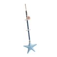 thumbnail image 4 of deevoka Wooden Starfish Wall Hanging Decor Coastal Themed Decoration for Party Favor Light Blue, 4 of 9