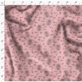 thumbnail image 4 of Soimoi Pink Rayon Fabric Hardware Tools & Text Decor Fabric Printed Yard 42 Inch Wide, 4 of 5