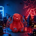 thumbnail image 7 of Cute Jellytextured Spider Themed Bunny Plush Toy, Soft Stuffed Animal Toy, Decorative Plush Ornament For Collection,Home Decor,Play Holiday Gift Giving, 7 of 7