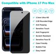 thumbnail image 2 of Protector de pantalla PEHAEL para iPhone 17 Pro Max 6.9" con privacidad 3+3, 2 of 7