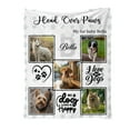 thumbnail image 6 of JML USA Custom Pet Flannel Blanket - Personalized Photo & Text Throw, Multiple Sizes, Lightweight & Wrinkle-Resistant, 2nd day shipping, 6 of 7