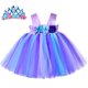 thumbnail image 3 of Vestido de tutú de sirenita para niñas de 1 año, ropa para niñas pequeñas, disfraz de princesa para bebés, vestidos de fiesta para el primer cumpleaños, 3 of 5