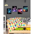 thumbnail image 4 of Drsoum Gamer Decor for Boys Gaming Wall Art Gamer Teenage Boy Room 8x10in4pcs Natural Framed, 4 of 7
