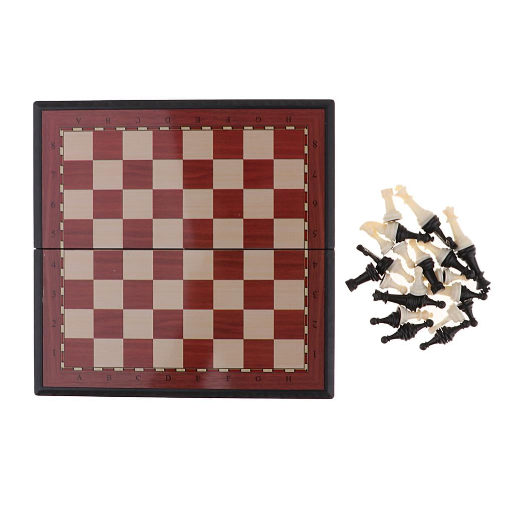 20x12cm Folding Magnetic Chessboard Chess Travel Game Set Family Kids Gifts 