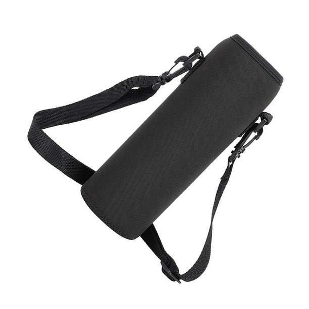Fondo Porta Botellas de Agua Térmica de Neopreno Con Correa, Protectión Anti -Calduras, Deporte Al Aire Libre, Fabricada en Neopreno Suave, Para Botella de Agua de 1 L