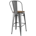 thumbnail image 4 of Modway Tabouret de Bar Promenade 30" en Métal, 4 of 5