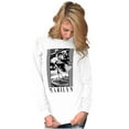thumbnail image 4 of Movie Star Marilyn Monroe Skeleton Long Sleeve TShirt Men Women Brisco Brands S, 4 of 5