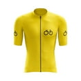 thumbnail image 1 of Maillot de Cyclisme Bike Forever Jaune - 4TG, 1 of 3