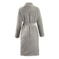 thumbnail image 2 of Guide Gear Women's Plush Fleece Robe Ultimate Gray S/M, 2 of 2