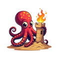 thumbnail image 5 of cartoon Octopus Theme Stickers, Waterproof Octopus Theme Sticker for Water Bottle Laptop Phone Cases Planner Skateboard Luggage Helmet Party Favor Decor, Ideal for Adults Teens Teacher Rewards, 5 of 9