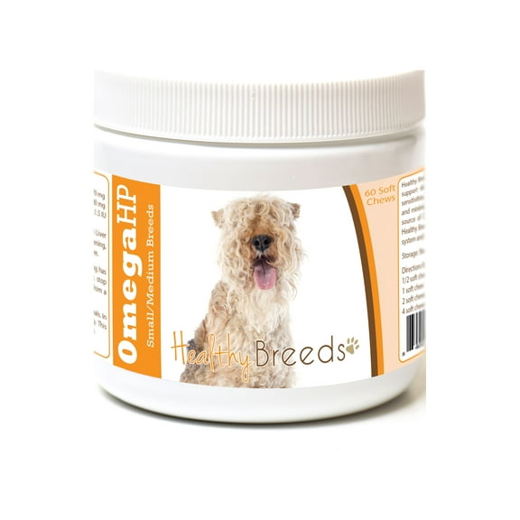 Healthy Breeds Lakeland Terrier Omega HP Fatty Acid Skin and Coat Support Soft Chews