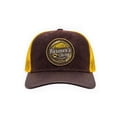 thumbnail image 2 of KNITE Gorra Farmer Wheat Cafe Trucker Hombre Ajustable Estilo Rancher Original, 2 of 4