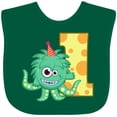 thumbnail image 3 of Inktastic Monster 1st Birthday Boys or Girls Baby Bib, 3 of 4