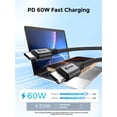 thumbnail image 4 of OXAA Câble de Recharge Rapide USB-C vers USB-C 60 W, Durable et Haute Vitesse, Compatible avec iOS, Android et Ordinateurs Portables, 4 of 9