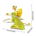 thumbnail image 3 of Duckling Climbing Toy | Stair Climbing Slide | Cute Animal Stair Climbing Toy with Music and Lighting | Children's Sliding Bike Slide Toy, 3 of 7