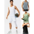 thumbnail image 2 of Amdohai Men Sports Vest Sleeveless Quick Dry Running Fitness Tank Tops, 2 of 8