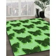 thumbnail image 2 of Ahgly Company Indoor Rectangle Patterned Deep Emerald Green Area Rugs, 4' x 6', 2 of 6