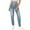 BA14-Light Blue, variant on IYYVV Womens Pull-on Jeans Stretch High Waisted Elastic Waist Baggy Jeans for Women Loose Denim Joggers Pants with Pockets Black M