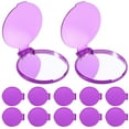 thumbnail image 1 of EeaseMX 24 mini espejos plegables redondos para maquillaje, espejos de bolsillo sencillos para niñas y mujeres., 1 of 7