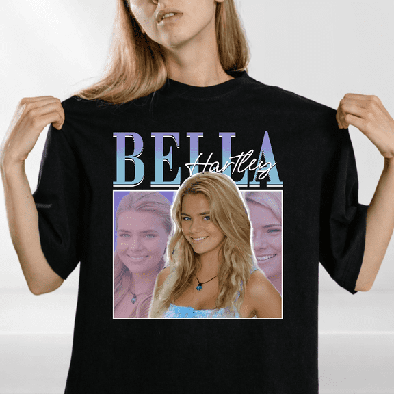 Bella Hartley H2O Just Add Water Graphic T-shirt TV Fan Wear,for men and women up to 5XL