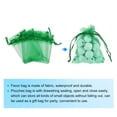 thumbnail image 3 of 100pcs Bolsas de Organza 2x3 Pulgadas Pouches de Favor con Cordón Color Verde Oscuro, 3 of 7