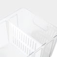 thumbnail image 4 of Caja de almacenamiento transparente Advancent para refrigerador con cesta de drenaje categoría alimenticia, 4 of 6