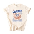 thumbnail image 7 of If Crabby Please Return to the Beach Shirt Funny Coastal Vacation Tee Coquette Bow Crab Graphic Ivory XL, 7 of 7